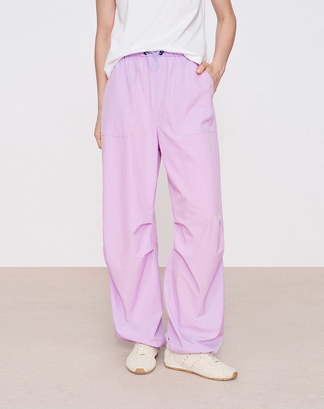 Soft Mist Purple Outdoor Cargo Pants