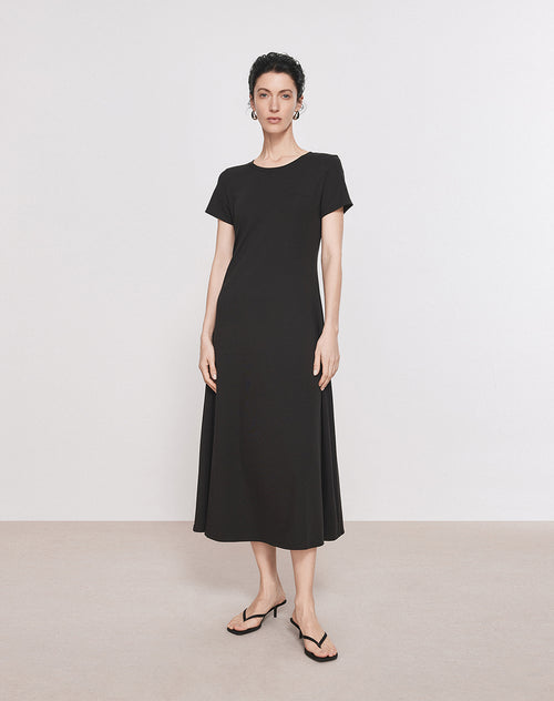 Versatile Slim-Fit Maxi Dress