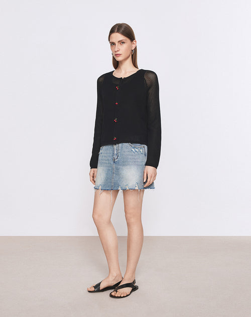 Summer Cherry Cardigan