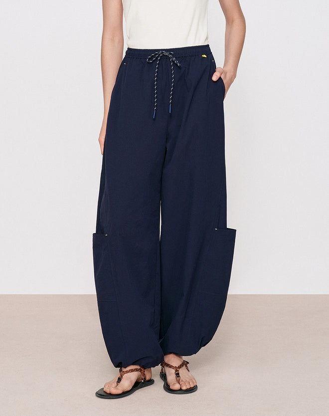 Deauville Blue Utility Pants