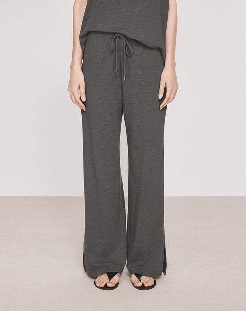 Side-Slit Relaxed Pants