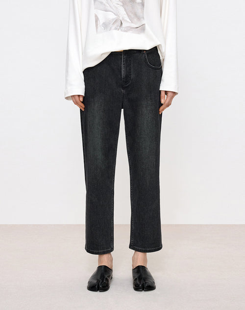 High-Stretch Cropped Skinny Jeans