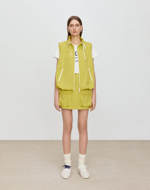Mango Yellow Utility Vest
