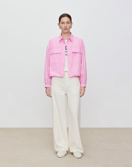 Lychee Berry Washed Shirt