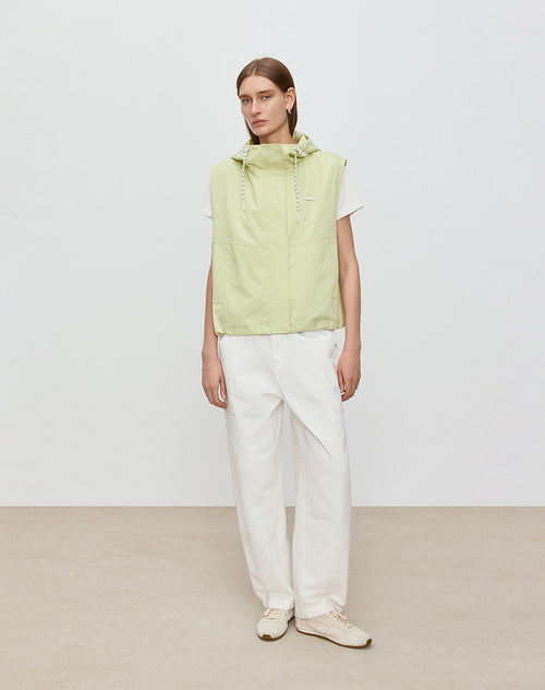 Jasmine Green Hooded Vest