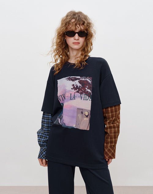 Sunset Memory Top Shirt