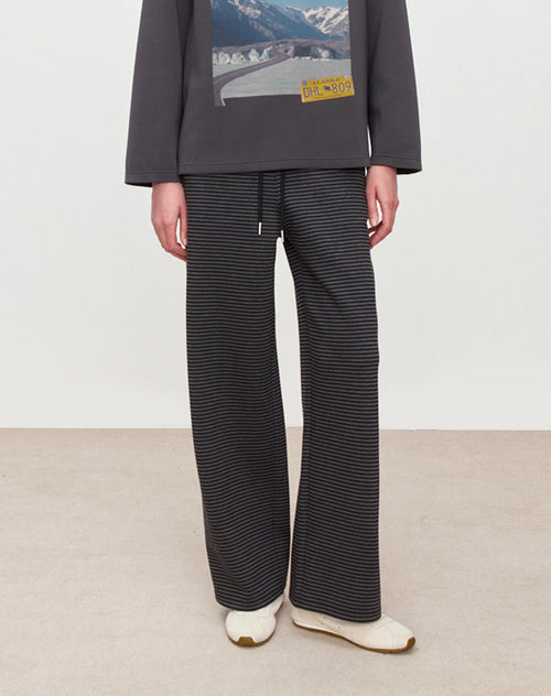 Striped Casual Pants
