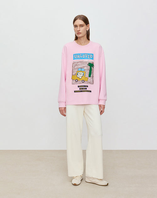 Kitten Drive Long-Sleeve Tee