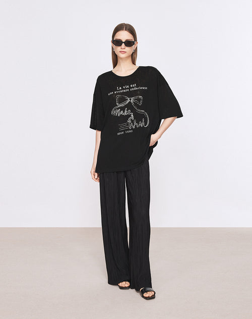 ightweight Bow T-Shirt