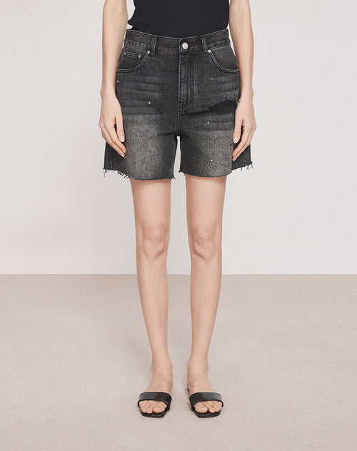 Starry Denim Shorts
