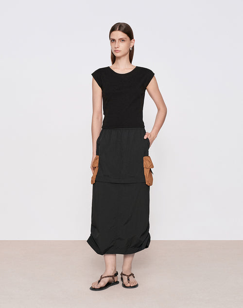 Dazzling Black Skirt