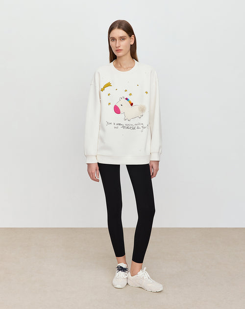 Creative Graphic Sweatshirt