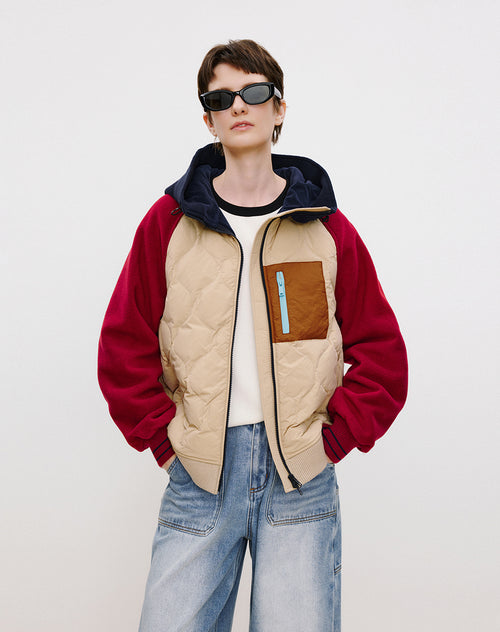 Raspberry Latte Down Jacket
