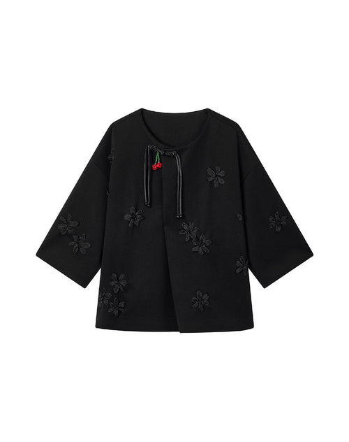 Floral Shadow Top