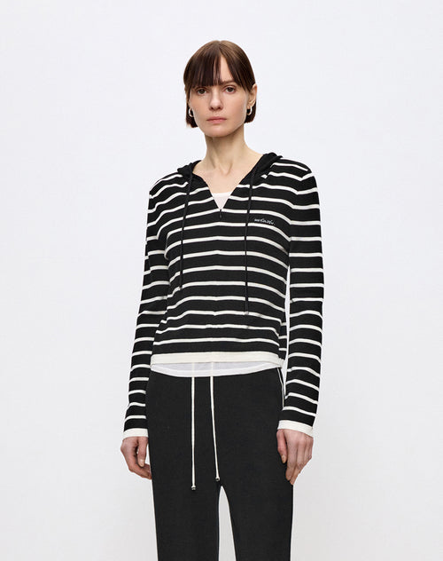 Misty Moonlight Stripe Pullover