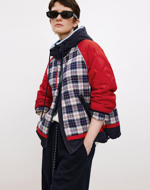 Raspberry Waffle Jacket