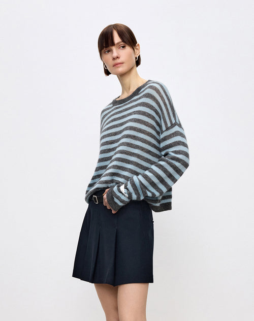 Sea Salt Stripe Sweater