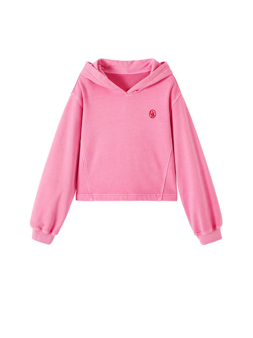 Raspberry Pink Set-Sweatshirt