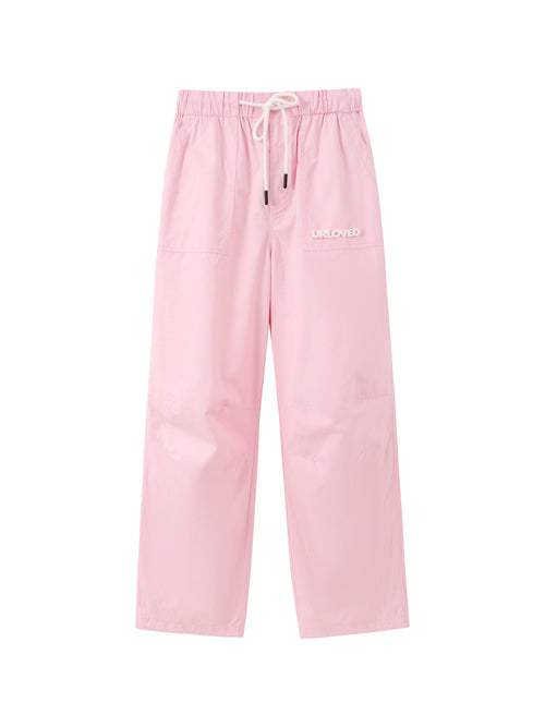 Nude Pink Parachute Pants