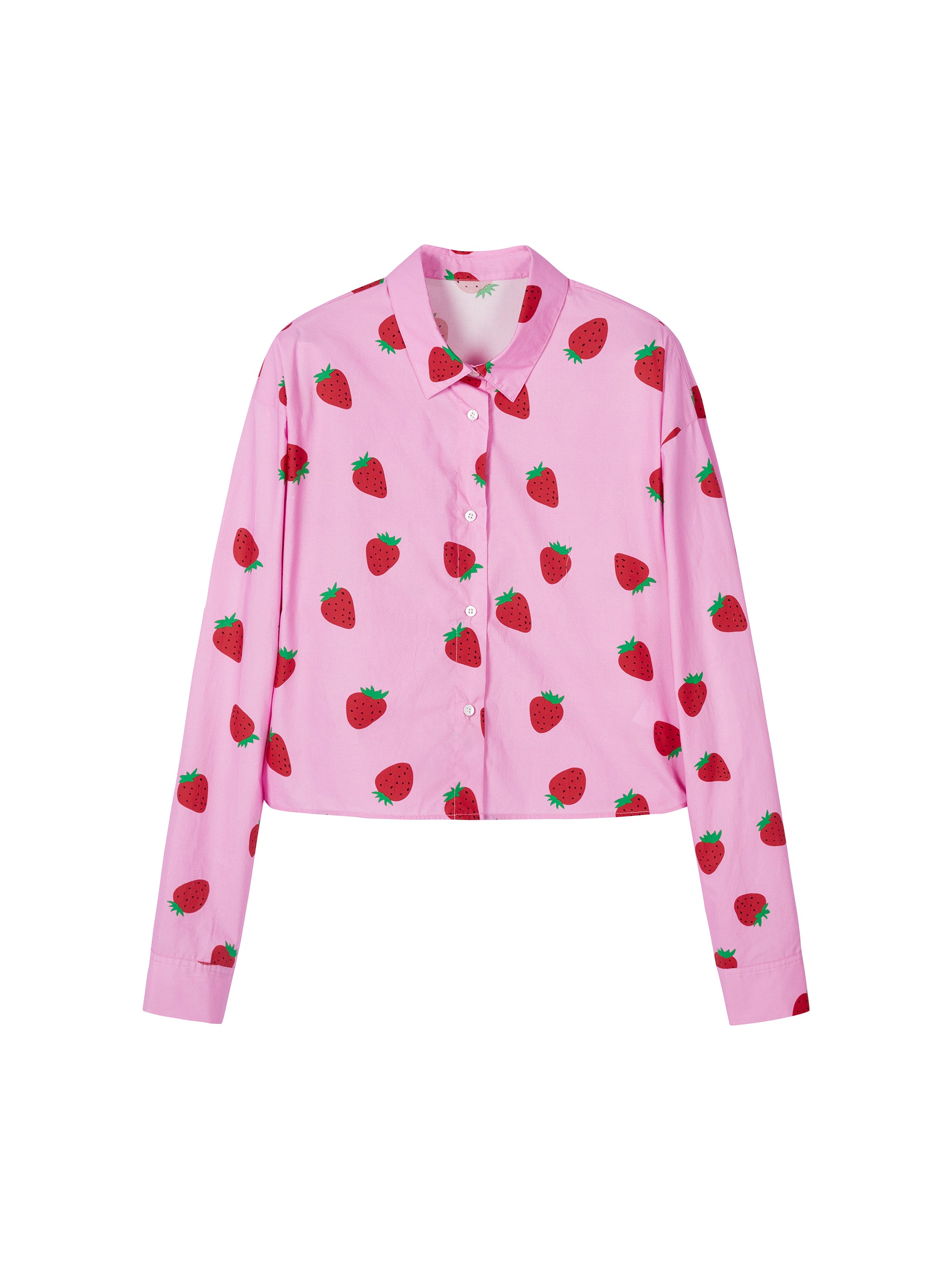 Strawberry Print Shirt – Urlazh New York