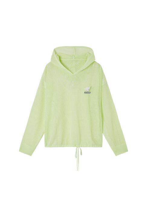 Light Green Mesh Sweater