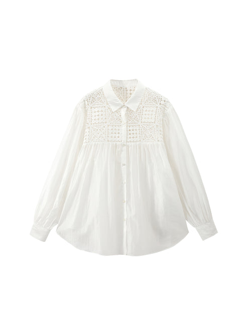 French Lace Blouse