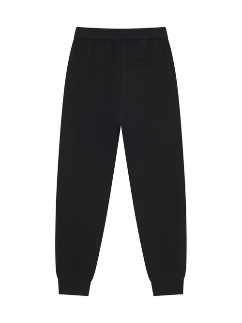 Pantalon sweat-shirt noir polyvalent