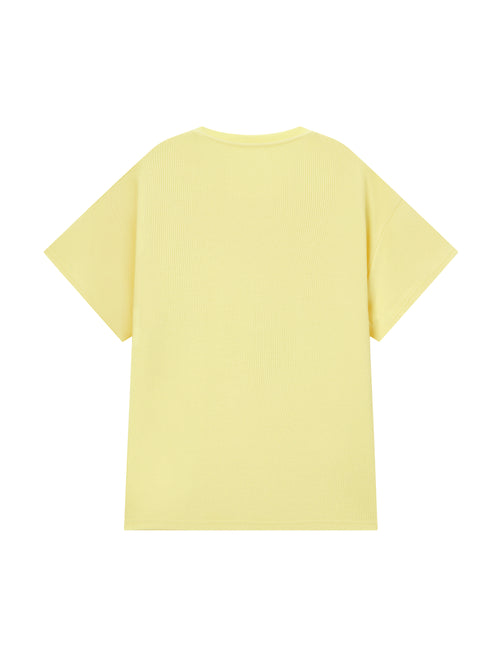 T-shirt jaune LA Goose