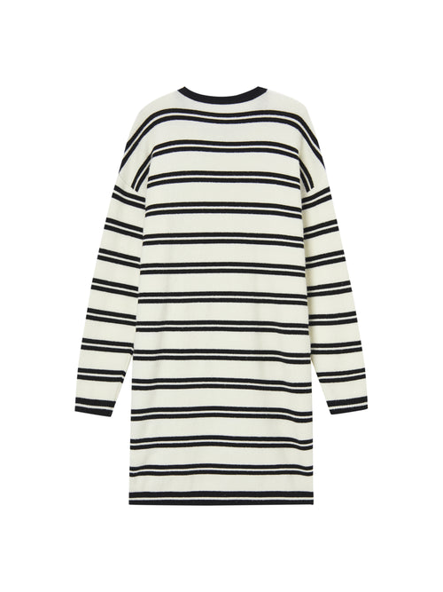 La Striped Sweater Dress