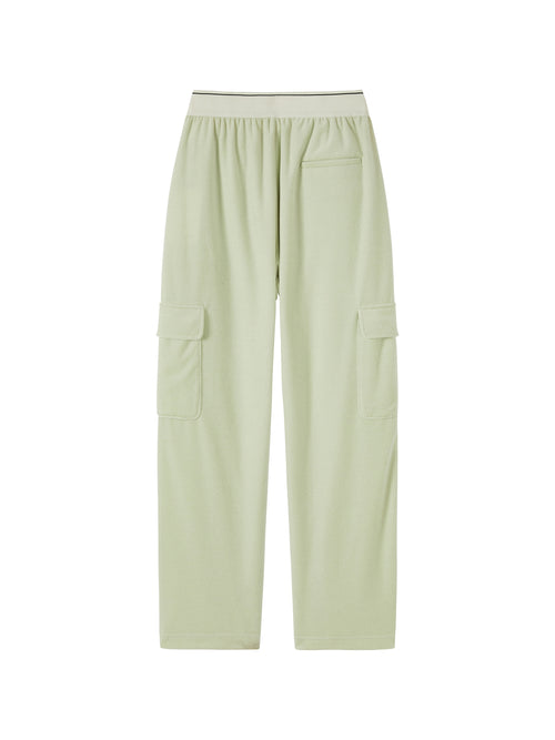 Mint Green Fleece Workwear Sweatpants