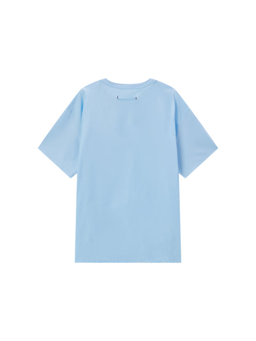 Blue shirt t-shirt