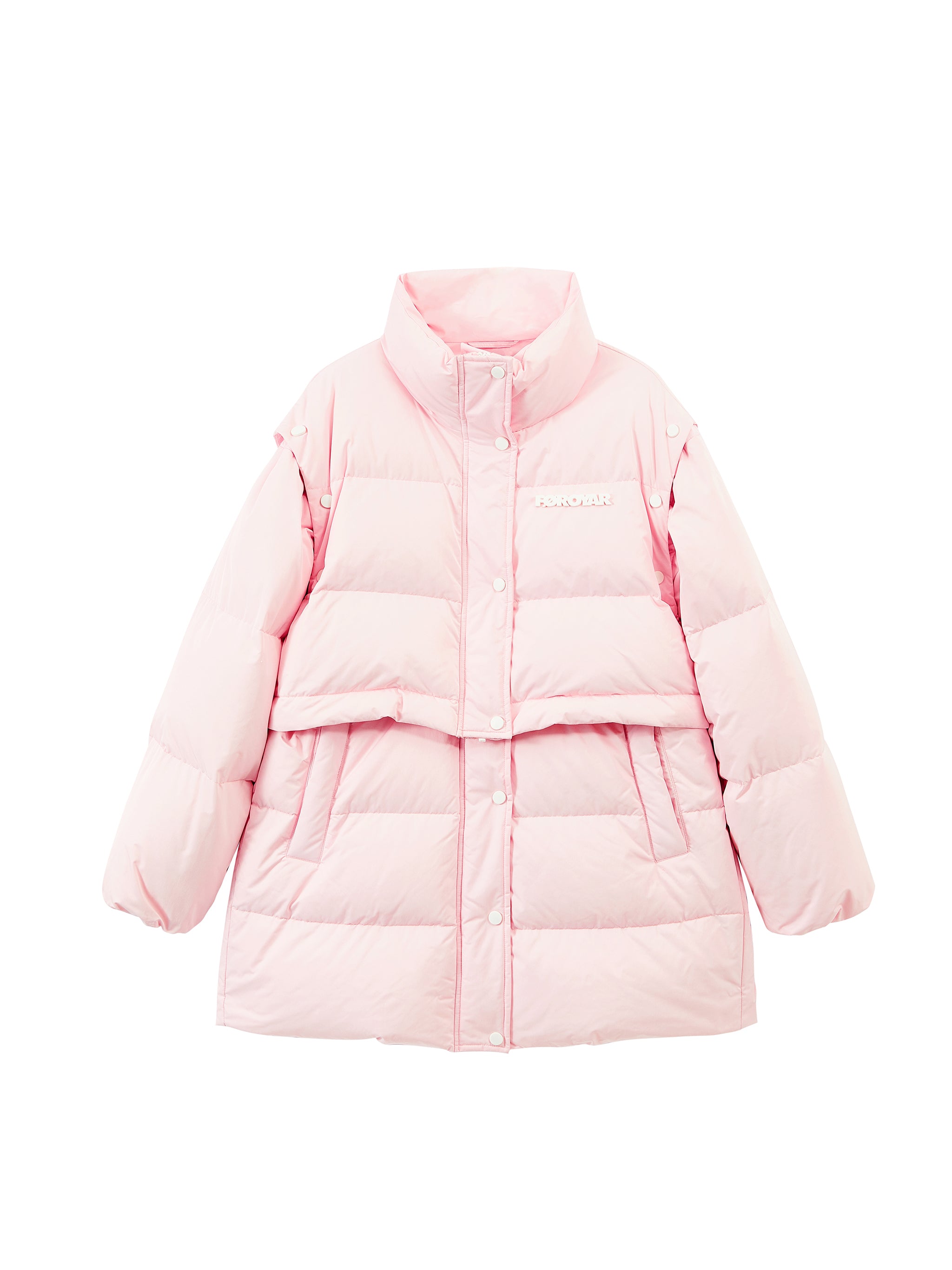 Cure Pink Down Jacket | Urlazh New York