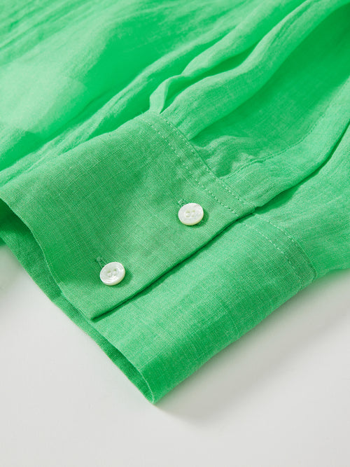 ライトグリーンドーパミンシャツ