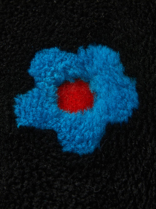 Pop Flower Plush Coat