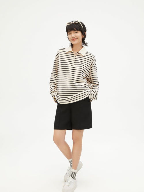 Classic Striped Polo Shirt-Sample