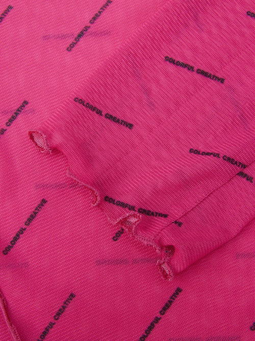 Chemise à bas rose