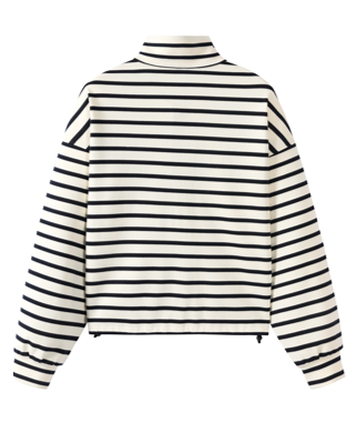 Striped Half-Zip Shirt