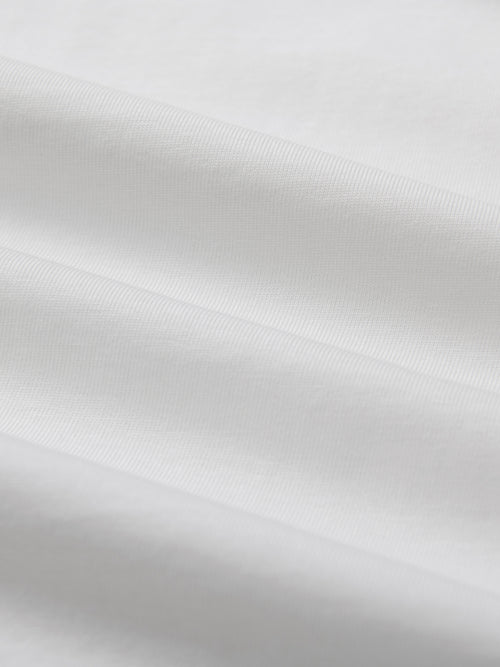 バニービーズ刺繍Tシャツ - ホワイト