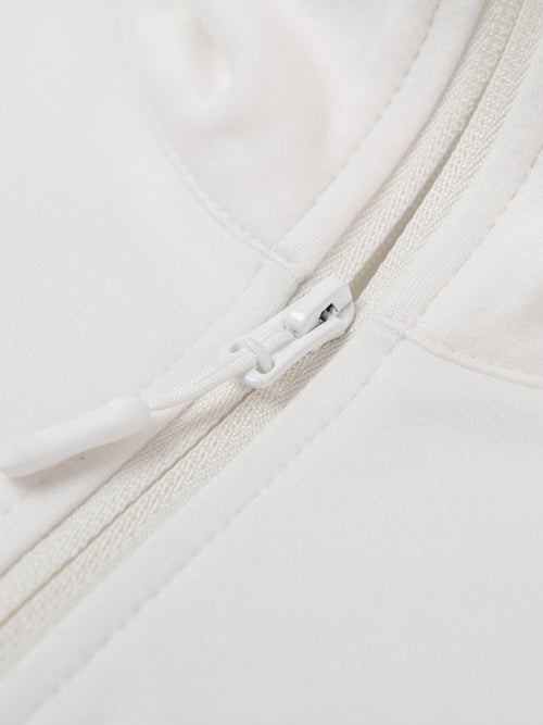 Collision Color Sweatshirt-White