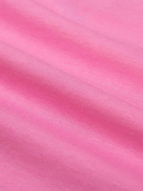 Fruit Pattern Tee-Rosy Red-Sample
