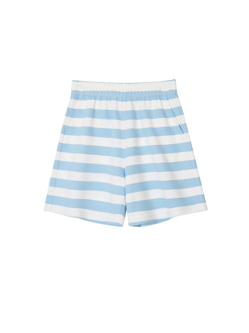 Water Wave Striped Shorts