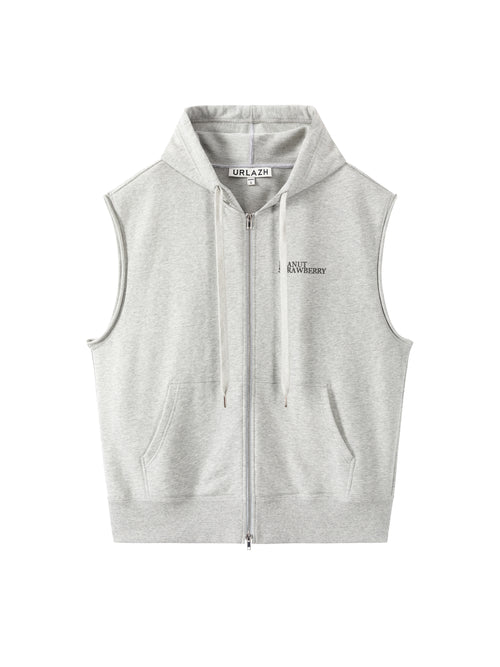 Casual Hooded Suit Vest