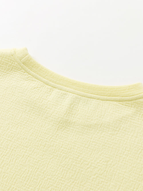 Sweat-shirt de costume jaune fromage