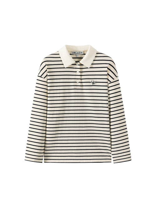 Classic Striped Polo Shirt-Sample