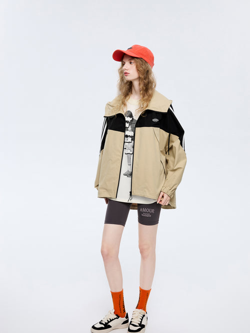 Sporty Wide Trench Coat