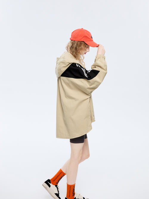 Sporty Wide Trench Coat