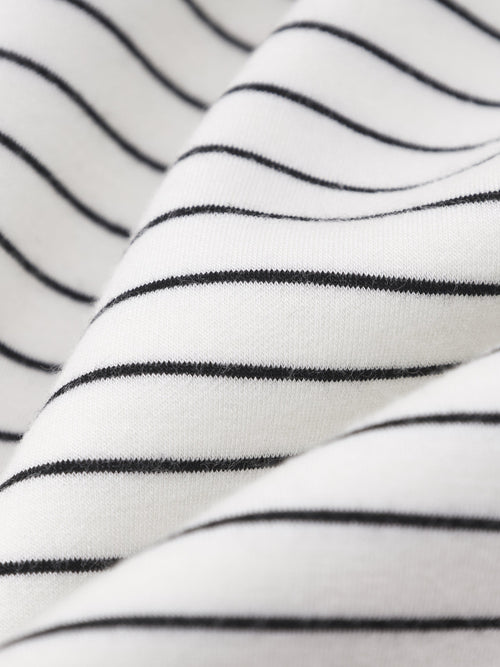 Sketchy Doll Stripe Tee-Sample