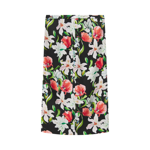 Lustrous Lily Half Skirt