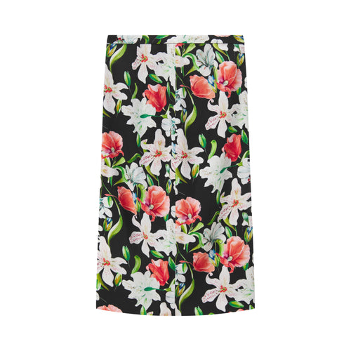 Lustrous Lily Half Skirt-Sample