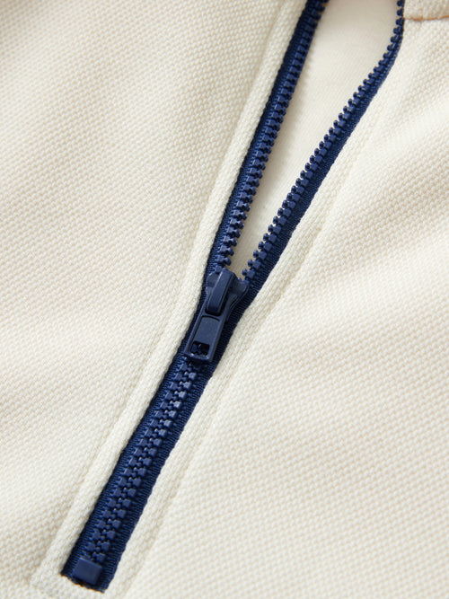 Sweat-shirt polo universitaire minimaliste